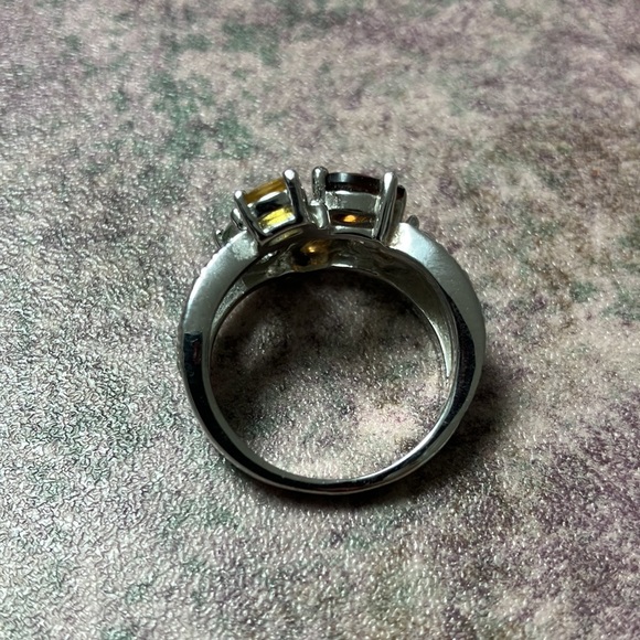 Nataliya V. Collister 5 stone Cocktail Ring - Picture 3 of 7